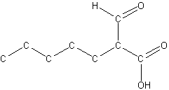 3-formyl-2-pentylpropansyre
